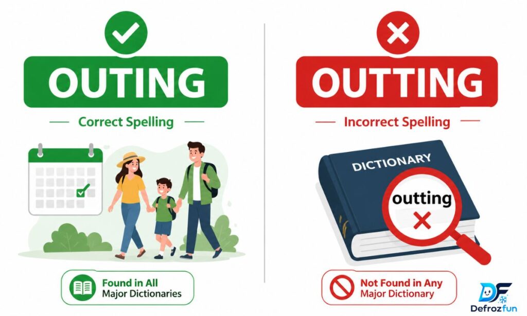 Outting or Outing – Quick Answer
