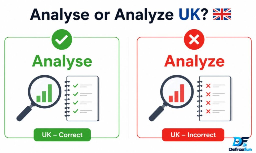 Analyse or Analyze UK