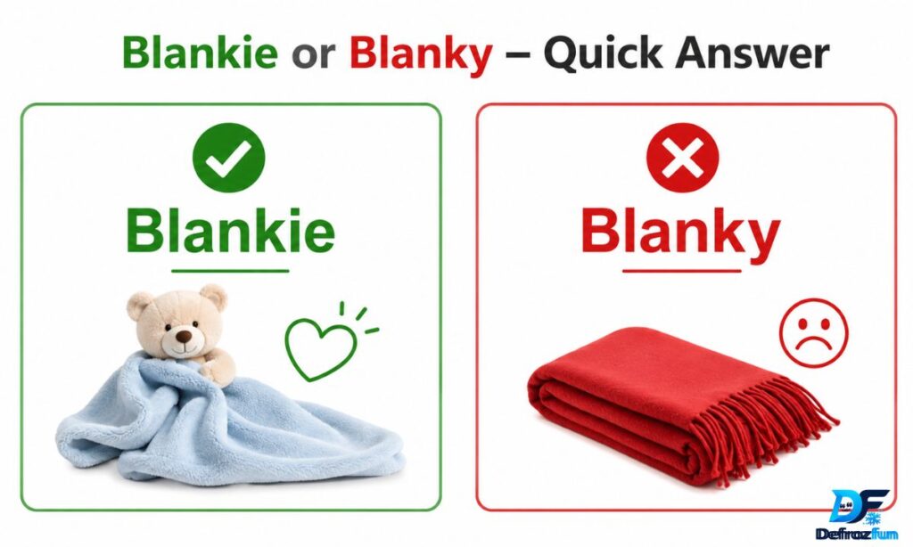 Blankie or Blanky – Quick Answer (1)
