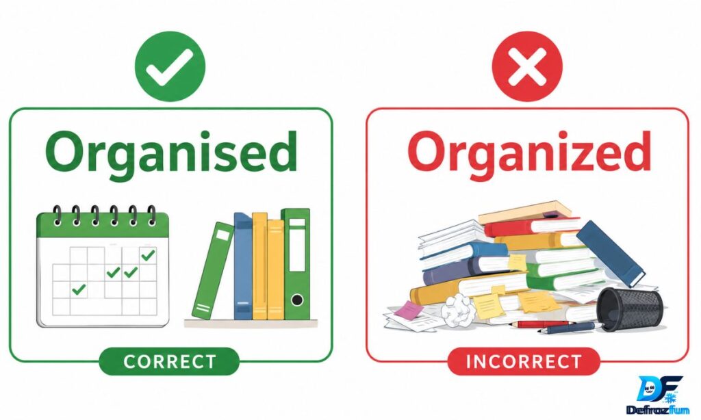 Organised or Organized