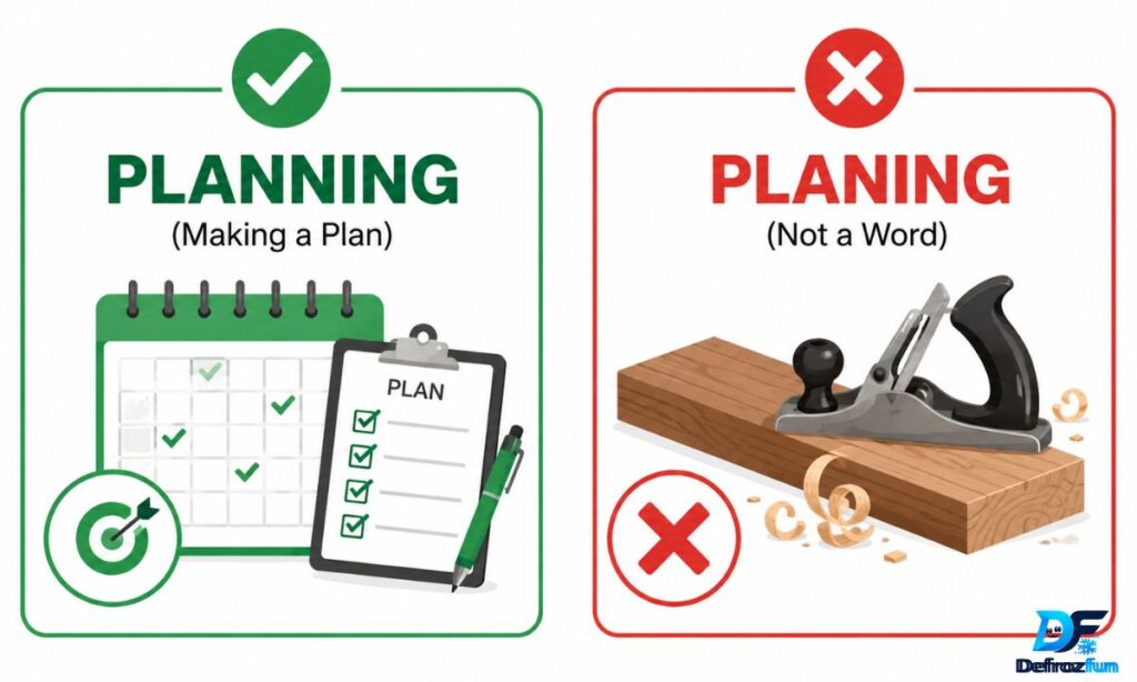 Planing or Planning – Quick Answer
