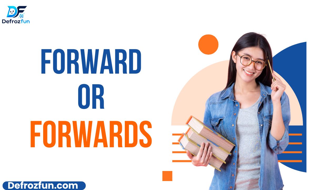 Forward vs Forwards: Which Is Correct? Meaning, Grammar & Examples (2026) If you've ever typed "forward" and then second-guessed yourself and added an "s," you're not alone. This is one of the most common word-choice questions in English, and the honest answer is: both words are correct, but they aren't always interchangeable. This guide breaks down exactly when to use forward, when forwards works too, and why native speakers in different countries don't always agree on the answer. Quick Answer Forward is correct in almost every situation, in both American and British English. It works as an adjective, a verb, a noun, and an adverb. Forwards only works as an adverb (describing movement or direction), and it's mostly used in British, Australian, and Canadian English. American English almost never uses "forwards." If you're writing for a US audience, drop the "s" every time. When a word comes right before a noun (a forward pass, a forward motion), it must be forward — never forwards. If you remember nothing else from this article, remember this: forward is always safe. Forwards is only safe as an adverb, and only in certain dialects. Why People Confuse Forward vs Forwards The confusion isn't random. It comes from a few overlapping factors: They sound almost identical and mean the same thing in casual speech, so the ear doesn't naturally flag a difference. Similar word pairs behave differently. English already has "toward/towards" and "backward/backwards," where both forms are widely accepted on both sides of the Atlantic. People assume forward/forwards follows the same pattern, but it doesn't split evenly — forward carries far more grammatical weight. Regional English varies. A word that sounds perfectly natural in London might look like a typo in New York, and vice versa. Autocorrect and spellcheck tools are inconsistent, sometimes flagging "forwards" as an error even in contexts where British English would accept it. The verb form only ever loses the "s" in the base form, which trips people up when they're conjugating sentences quickly. Once you separate the word by its grammatical role — adjective, verb, noun, or adverb — the confusion mostly disappears. Grammar Rules Explained in Depth Forward vs Forwards: The Core Rule English grammar treats "forward" as the base word and "forwards" as a variant limited to one job: describing direction or movement as an adverb. Forward can be: An adjective (describing a noun): a forward position, forward planning, forward motion A verb (to send something on): Please forward this email. A noun (a position in sports): She plays forward for the national team. An adverb (describing movement): He leaned forward. Forwards can only be: An adverb (describing movement or direction), and even then, mainly in British-style English: She stepped forwards. A verb conjugation in third-person singular present tense: He forwards every report to his manager. A plural noun in sports contexts: The forwards trained hard before the match. The key takeaway: as soon as "forward" sits next to a noun and describes it, or acts as a verb or noun itself, the "s" disappears. It only reappears in adverb usage (and in verb conjugation or pluralization, which follow separate grammar rules entirely). Forward as an Adjective When forward comes directly before a noun, it is always "forward," never "forwards." The team made forward progress this quarter. He has a forward-thinking approach to business. The plane's forward cabin was fully booked. There is no dialect, formal or informal, where "forwards" is acceptable here. This is the rule with zero exceptions. Forward as a Verb To forward something means to send it on to someone else, most often used with emails, messages, letters, or packages. I'll forward the invoice to accounting. She forwarded the message without reading it fully. He forwards customer complaints to the support team. Notice that the "s" only shows up in third-person singular present tense (he forwards), which is standard subject-verb agreement — not a stylistic choice about direction. Forward as a Noun In sports, "forward" refers to an attacking player position. He was named team captain and starting forward. The forwards dominated possession in the second half. Here, "forwards" is simply the plural noun, following ordinary pluralization rules — again, unrelated to the adverb debate. Forward/Forwards as an Adverb This is the only place where both words genuinely compete for the same job: describing movement toward the front, or progress in time. She moved forward / She moved forwards. Let's push forward / Let's push forwards. Looking forward to the weekend / Looking forwards to the weekend. Both are grammatically valid as adverbs. Which one to pick largely comes down to regional preference, which we cover next. British English vs American English Usage Context American English British English Adjective (before a noun) forward forward Verb (to send on) forward forward Noun (sports position) forward / forwards (plural) forward / forwards (plural) Adverb (movement/direction) forward forward or forwards Common style guide preference Forward almost exclusively Forwards accepted, forward still common American publications, style guides, and grammar checkers overwhelmingly favor "forward" in every context, including as an adverb. British English is more relaxed — both forms appear in adverb usage, though "forward" remains dominant in formal and fixed expressions even in the UK. Australian and Canadian English tend to lean toward British conventions, so "forwards" shows up more often in casual speech and writing in those regions too, though "forward" is still widely accepted and often preferred in professional contexts. Forward vs Forwards Grammar: Which One Should You Use Here's a simple decision process: Is it directly describing a noun (adjective)? Use forward. Is it a verb meaning "to send on"? Use forward (or forwards only for third-person singular present tense). Is it a plural noun in sports? Use forwards. Is it describing movement or direction (adverb)? Writing for an American audience → use forward. Writing for a British, Australian, or Canadian audience → either works, though forward is still the safer, more universally accepted choice. Not sure who your audience is? Default to forward. It's correct everywhere and never looks wrong. For anyone writing professionally — resumes, business emails, academic papers, or global content — forward is the lower-risk choice in virtually every case. Forward vs Forwards in Real-World Usage Here's how the two show up in everyday and professional writing: Business email: "Please forward this to the entire team." (Never forwards, even in the UK.) Fitness/sports coaching: "Step forward with your left foot." (American) vs. "Step forwards with your left foot." (British, informal) Legal and formal writing: Always forward — formal writing in both dialects tends to avoid "forwards" almost entirely. Everyday British speech: "The car rolled forwards slowly." (Natural in casual British English.) Sports commentary: "Our forwards controlled the midfield all game." (Plural noun, unrelated to the adverb debate.) Common Mistakes and Corrections Mistake Correction Why The forwards motion startled everyone. The forward motion startled everyone. Adjective before a noun always drops the "s." Please forwards this document. Please forward this document. Base verb form never takes an "s." He is a forwards thinker. He is a forward thinker. Adjective use — no "s" allowed. She forward the email yesterday. She forwarded the email yesterday. Needs past tense, not the adverb rule. The team has two forward on the bench. The team has two forwards on the bench. Plural noun needs the "s." Looking Forward vs Forwards "Looking forward to" is by far the most searched version of this confusion, especially in emails and formal correspondence. "I look forward to hearing from you" is the standard, universally accepted phrase in both American and British English, and it's the safest choice for professional writing. "I look forwards to hearing from you" appears occasionally in informal British English, but most British style guides and grammar authorities still favor "forward" here as well. For any formal letter, cover letter, or business email, always use "looking forward," without the "s." This single fixed expression is one of the few places where American and British usage almost fully agree. Advanced Usage Notes Fixed expressions almost always use "forward": forward-thinking, forward planning, forward pass, forward slash, carry forward, going forward, put forward. These idioms rarely, if ever, take the "s," regardless of dialect. "Going forward" (meaning "from now on") is a fixed business phrase and never becomes "going forwards." Style guides matter more than instinct. If you write for a company, publication, or academic institution, check their house style guide — many explicitly instruct writers to use "forward" across the board, even for British audiences, to keep content consistent for global readers. Search engines and AI writing tools increasingly default to "forward" as the standard spelling, which is worth knowing if you're optimizing content for search visibility or working with editing software. Related Word Confusions The forward/forwards pattern isn't unique — English has several similar adjective-adverb pairs where American English simplifies to one form: Toward vs Towards – same rule: American English prefers "toward," British English commonly uses "towards." Backward vs Backwards – American English favors "backward" as both adjective and adverb; British English often uses "backwards" as the adverb. Upward vs Upwards – follows the identical American/British split. Downward vs Downwards – same pattern applies here too. If you learn the forward/forwards rule, you've essentially learned the rule for this entire family of words. Practice Exercises Choose the correct word for each sentence: She took a step ______ before the interview began. (forward) The company plans to move ______ with the new product launch. (forward) He was praised for his ______ thinking during the crisis. (forward) Could you please ______ this file to the design team? (forward) The rugby ______ scored twice in the final match. (forwards) I look ______ to seeing you next week. (forward) The children ran ______ toward the playground. (forward or forwards, depending on dialect) Conclusion The forward vs forwards debate looks confusing on the surface, but it comes down to one simple principle: forward is the all-purpose word that works everywhere, while forwards is a regional variant limited strictly to adverb use. If you're writing for American readers, drop the "s" entirely. If you're writing for a British, Australian, or Canadian audience, forwards is acceptable in casual, direction-based sentences — but forward still remains the safer, more widely accepted choice across formal writing, business communication, and global content.